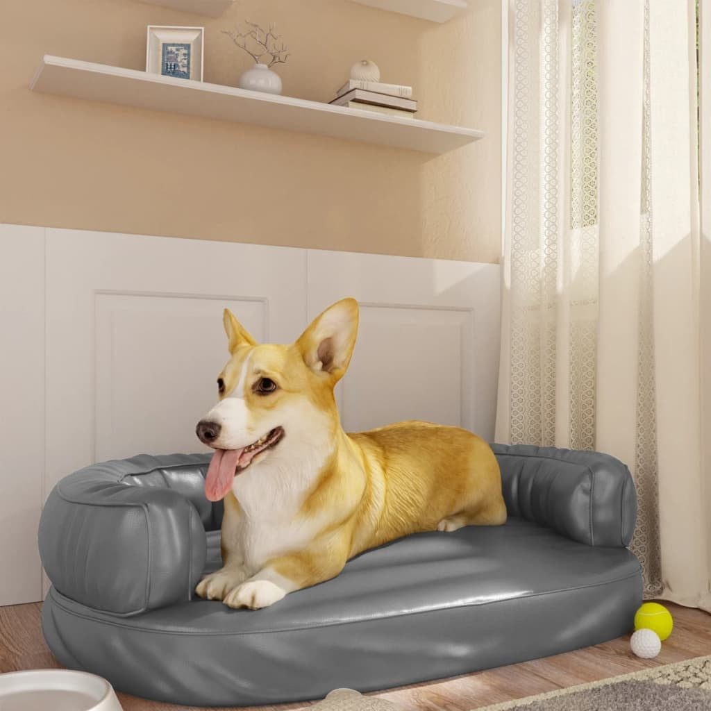 Hundebett Ergonomisch Schaumstoff Kunstleder Hundekorb Mehrere Auswahl Vidaxl